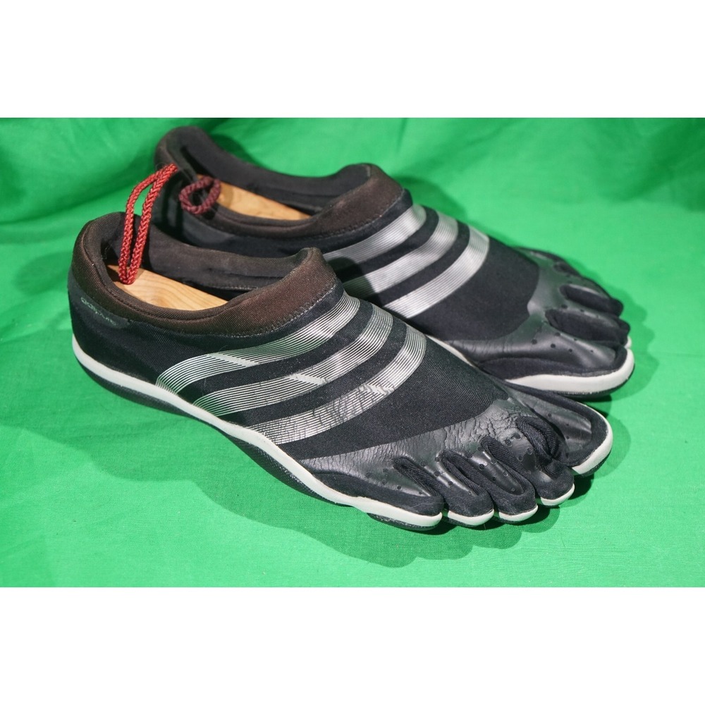 Adidas Mens Trainer Athletic Shoes‎ adiPURE Black Metallic Silver Size 8 v20554